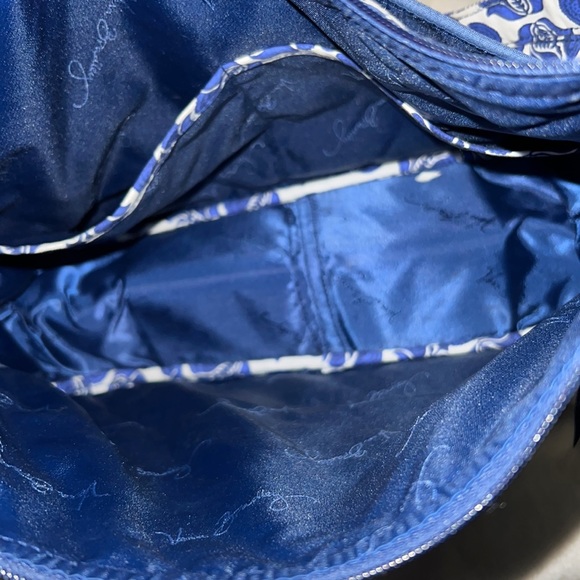 Vera Bradley cobalt blue quilted bag - Picture 4 of 4